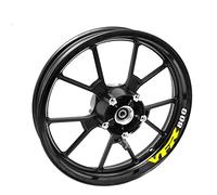 Per VFR VFR750 VFR800 VFR1200 VFR1200F Moto Ruota Pneumatico Cerchio Adesivi Ruota