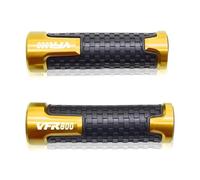 Per VFR800/VFR800F/VFR 800 Fi/W1/VTEC, Manopole Universali In Gomma Antiscivolo Da 7/8" (22 Mm) Per Manubrio Moto(Gold)