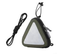 Per viaggiare Elettronica Storage Pouch Molle Reflective Bag con doppie tasche interne (verde)