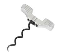 - per vino da 9 cm | manuale in acciaio inossidabile, per campeggio e cucina, ergonomico, confezione da 1, argento, antiruggine, pratico e compatto