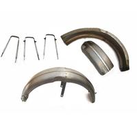Set Parafanghi Anteriore E Posteriore + Supporti Per Triumph Speed Twin Pre Unit