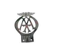 Per Vintage Triumph Aa Association Abbonamento Distintivo Auto Ottone Cromato