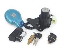 Per Virago XV 125 250 240 535 ZY125-2 Interruttore Di Accensione Tappo Serbatoio Carburante Sedile Bloccasterzo Bloccacasco Set Chiavi Blocco Accensione