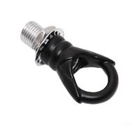 per vite ad Occhiello Metallo 3.2cm Filettatura per vite ad(Black - M10) | Filettatura standard, per passo 1.0, corpo largo 25mm, per montaggio , varie