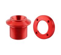 per vite copri manovella laterale alluminio lavorato CNC M18x25mm per SRAM per