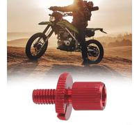 per vite di Bloccaggio M8 per Cavi per moto - Nipplo Filettatura Precisa per Modifiche Clutch Line Dirt Bike(red)