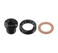 per vite Pedivella M15 Lega Alluminio per Sram per gxp per | Lega alluminio resistenza, compatibilità per sram per gxp, anti-allentamento, nero opaco, montaggio sicuro
