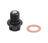 per vite Scarico Olio per atv Billet Aluminum Pre-forata per(silver) | Lavorazione CNC precisa, magnete integrato, cattura detriti metallici, finitura anodizzata, protezione motore