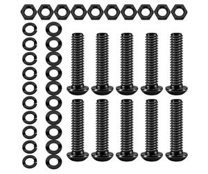 Per viti a testa rotonda M6 durevoli - Acciaio inossidabile per una lunga durata rotonda adatta per esterni e interni anche in ambienti difficili
