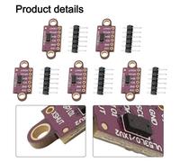 Per VL53L0X Moduli Sensore Confezione da 5 per Misure Distanza Alta Precisione