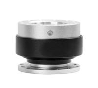 Per Volante Da Drift PCD-70/75mm Racing Style Kit Mozzo A Sgancio Rapido Adattatore Mozzo Ruota Mozzi Per Volante Auto(Argento)