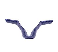 Per Volante Per Nissan Per X-trail T32 Rogue Per Note Per Qashqai J11 Per Versa Per Juke Per Micra Per Kicks Adesivo Leva cambio al volante(Carbon blue 6point)