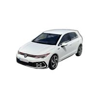 Per Volkswagen Golf R GTI MK8 1:64 Modello Di Auto In Metallo Pressofuso In Miniatura Regalo Da Collezione(White)