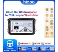 Per Volkswagen Passat B6 VW Golf 5 Transporter Polo Jetta Skoda Seat Android 14 Carplay 2 Din Autoradio Lettore Multimediale GPS 4G