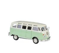Per Volkswagen T1 BUS Van Samba Travel Bus 1:24 Pressofusione In Lega Modello Di Auto Di Lusso Simulazione Decorazione Per La Casa Regali(Green)