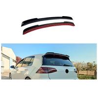 per Volkswagen VW Golf Hatchback 5D 2012-2019 Copertura spoiler del tetto Nero