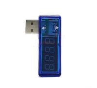 Per Voltmetro USB Amperometro per Misurazione della Tensione del Caricatore Tester Portatile per La Valutazione del Dispositivo USB (B)