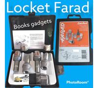 Per Suzuki Swift 2017-2023 Kit Dadi Antifurto Locket Farad Cerchi in Acciaio