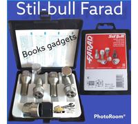 PER CITROEN C4 DAL 2003 KIT BULLONI ANTIFURTO STIL-BULL CERCHI ACCIAIO