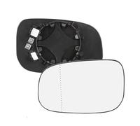 Per Volvo C30 2007-2013 Vetro Specchietto Riscaldato Piastra Supporto Lato Conducente SX Vista Posteriore Sinistra Vetro Dello Specchietto Retrovisore