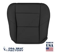 Per Volvo C70 2006-2013 Coprisedile inferiore conducente - PELLE NERA