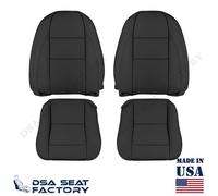 Per Volvo C70 2006-2013 coprisedili anteriori superiori e inferiori - PELLE NERA