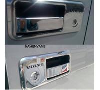 per Volvo FH2/FH3 Cornici copri maniglie porte cromate - Acciaio inossidabile...
