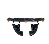 Per Volvo Per S60 S60L Per V60 12-19 Auto Ala Posteriore Plastica ABS Coperchio Bagagli Spoiler Choke Piastra Flusso Deflettore Paraurti Posteriore Paraurto(Glossy Black)