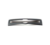 Per Volvo Per XC60 2018 2019 2022 Console Centrale AC Aria Condizionata Interruttore Pulsante Copertura Rivestimento Interno Adesivo In Acciaio Inox Strisce Decorative Auto Aria Condizionata( Noir)