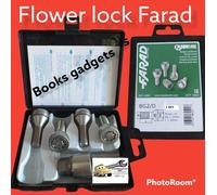 Per Volvo S70 fino al 2002 Kit Bulloni Antifurto Flower Lock Farad Cerchi Lega