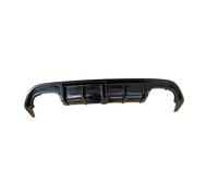 Per Volvo V40 2013-2019 Auto Paraurti Posteriore Diffusore Lip Splitter Grembiule Bodykit Esterno Accessori Tuning Tubo Scarico A Quattro Vie Paraurti Posteriore