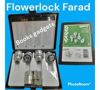 Per Ford C-Max dal 2014> Kit Dadi Antifurto Flower Lock Farad per Cerchi Acciaio