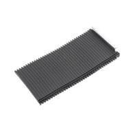 Per Volvo XC60 2009-2017 S60 S60L 2011-2019 Console Centrale Persiane Scorrevoli Portabicchieri Tenda A Rullo Copertura 39868873 Vano portaoggetti bracciolo centrale(NERO)