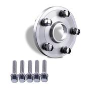 Per Volvo XC70 S70 V70 S80 2 Pezzi 1 Paio Di Adattatori Distanziali Ruota PCD 5x108 CB 65,1 Mm Flangia Distanziale Ruota(Silver adapter 15mm)