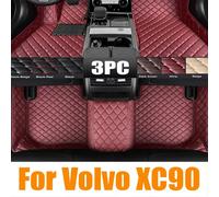 Per Volvo XC90 2023 accessori 2015 ~ 2022 tappetino per bagagliaio dell'auto facile da pulire vassoio per rivestimento impermeabile materiale TPE proteggi il Pad di stoccaggio Left hand drive