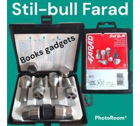 For Volvo XC60 dal 11/2008> Kit Bulloni Antifurto Stil-Bull Farad Cerchi in Lega