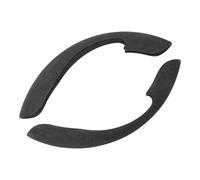 Per Voyah Per GRATIS Per Dreamer Per Passione Per H53 Coprivolante Per Auto In Pelle Scamosciata Nera Copertura Volante Auto(Black)