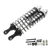 Per VRX Octane VETTA Karoo FTX Outlaw Rc Per Modellismo Per Hobby Car 1-10 In Lega 2 Pezzi Ammortizzatori Posteriori Completi Parti Hop-up Migliorate Accessori(Silver)