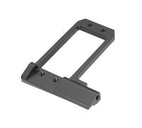 Per VS4-10 Per Phoenix F10 1/10 Alluminio Per LCG Assale Anteriore A Portale Supporto Servo BAT Adattatore A 4 Collegamenti Telaio Per Rock Crawler Parti Fai Te Pezzi Auto Rc(Black)