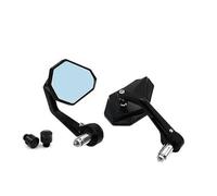 Per Vulcan S 650 Z1000 Z900 Z400 Moto Cnc Alluminio Specchi Regolabile Rotante Specchietti laterali per moto(Tipo A Nero)