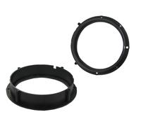 Per VW Amarok 2010 IN Poi Portiera Anteriore Adattatori Anelli 165MM 16.5cm