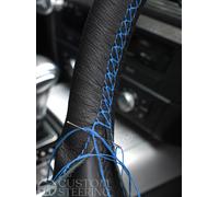 Per VW Beetle 1300 1500 1600 1303 S 1938-1996 pelle Nera Copertura Del Volante