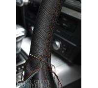 Per VW Beetle 1300 1500 1600 1303 S 1938-1996 pelle Nera Copertura Del Volante