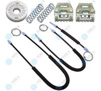 Per VW Beetle 9C Alzacristalli Elettrico Kit di Riparazione Seilzug Ant. SX O Dx