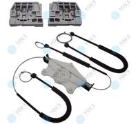 Per VW Caddy III Combinato Elettr. Set Riparazione Alzacristalli Cavo - Ant. Dx