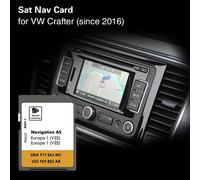 per VW Crafter dal 2016 AS V22 Scheda di memoria mappa SD Italia Regno Unito UE Navigazione Sat Nav
