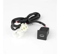 Per VW Golf 6 Per Jetta 5 MK5 Per Scirocco QC3.0 Tipo C PD Presa di ricarica USB per auto destra 12V 06-12(Type C PD rounded)