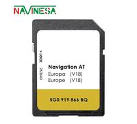 Per VW Golf 7 2012-2015 Capacità completa CID Modificabile Scheda SD da 16 GB Versione Navi Mappa MIB1 Sat Nav AT V18