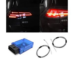 Per VW GOLF 7 VII Originale Kufatec Set LED Luci Con Dinamico Indicatore