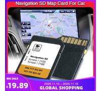 Per VW Golf CC AS V22 5NA919866MV Scheda SD Europa Sistema di navigazione Aggiornamento Navi Card Data Discover Media 32GB Sat Nav